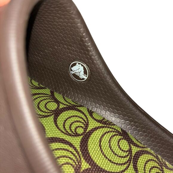 Crocs Tully Espresso Brown Clogs Womens Sz 11 Slip On Comfort Shoes Nurse Casual - Picture 3 of 14